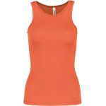 Kariban ProAct PA442 fluoreszierendes orangefarbenes Sport-Tanktop für Damen