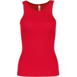 Damen-Sport-Tanktop Kariban ProAct PA442 rot