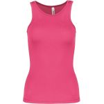 Damen-Sport-Tanktop Kariban ProAct PA442 fluoreszierendes Rosa