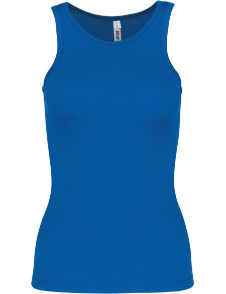 Damen-Sport-Tanktop Kariban ProAct PA442 Aquablau