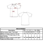Damen-Sport-T-Shirt mit V-Ausschnitt Kariban ProAct PA477 rot