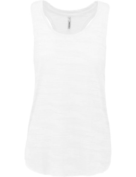Damen-Sport-Tanktop Kariban ProAct PA4009 weiß