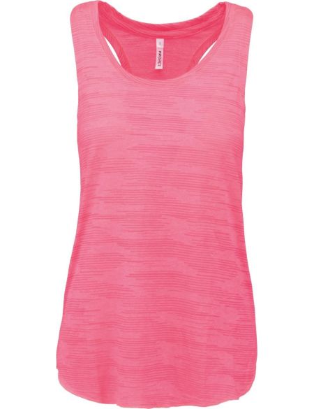 Damen-Sport-Tanktop Kariban ProAct PA4009 weiß