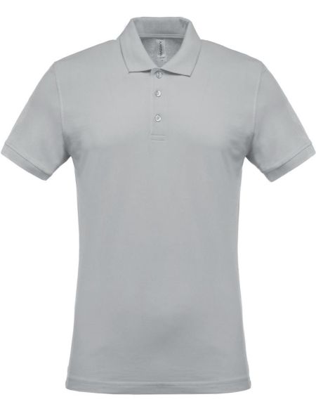 Poloshirt Herren Piqué Kariban K254 Schneegrau