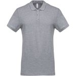 Poloshirt Herren Piqué Kariban K254 Oxford Grau