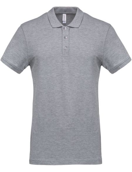 Poloshirt Herren Piqué Kariban K254 weiß