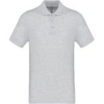 Poloshirt Herren Piqué Kariban K254 Asche meliert