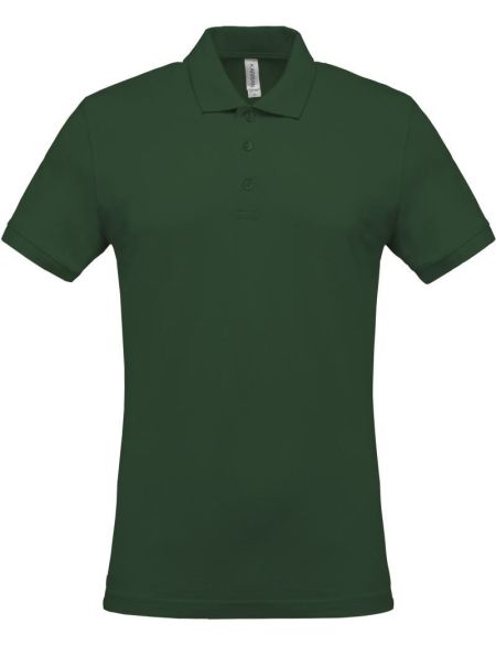 Poloshirt Herren Piqué Kariban K254 waldgrün