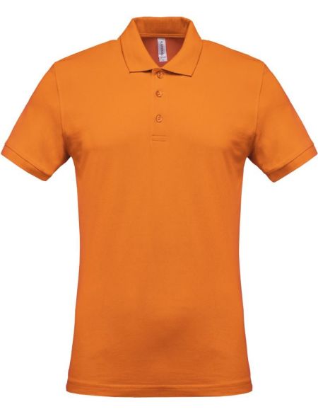 Poloshirt Herren Piqué Kariban K254 orange
