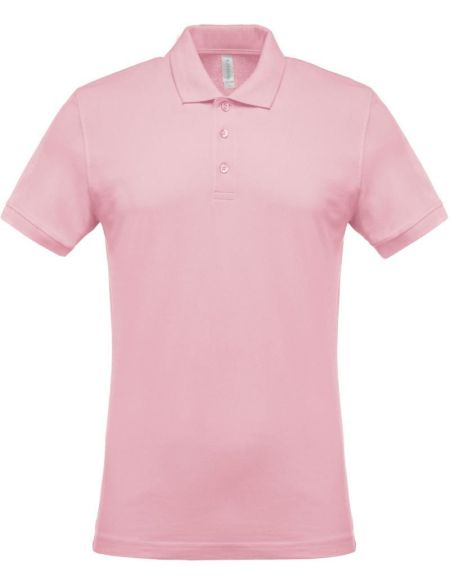 Poloshirt Herren Piqué Kariban K254 blassrosa