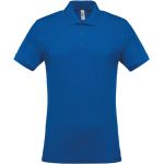 Poloshirt Herren Piqué Kariban K254 helles Königsblau