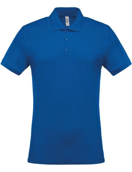 Poloshirt Herren Piqué Kariban K254 helles Königsblau