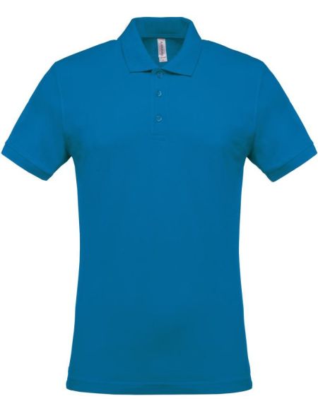 Poloshirt Herren Piqué Kariban K254 Tropenblau