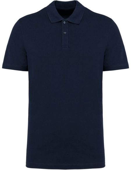 Poloshirt Herren elastisches Pikee Supima Kariban PK200 weiß