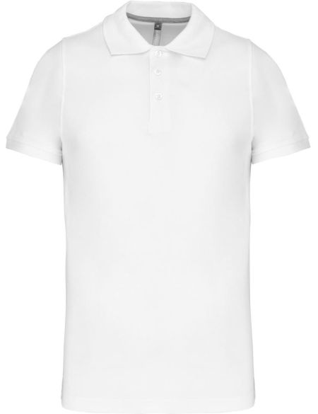 Poloshirt Herren Piqué Kariban K241 weiß