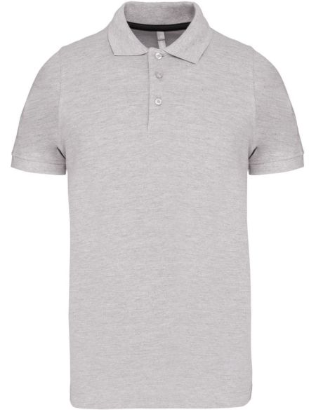 Poloshirt Herren Piqué Kariban K241 Oxford Grau