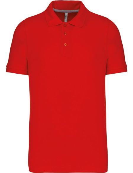Poloshirt Herren Piqué Kariban K241 rot