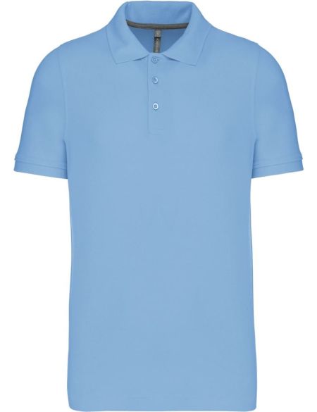 Poloshirt Herren Piqué Kariban K241 himmelblau