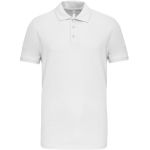 Poloshirt Herren elastisches Piqué Kariban K239 weiß