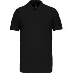 Poloshirt Herren elastisches Piqué Kariban K239 schwarz