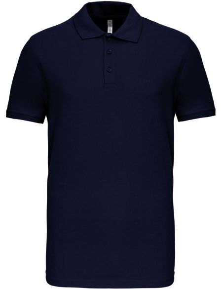 Poloshirt Herren elastisches Piqué Kariban K239 weiß