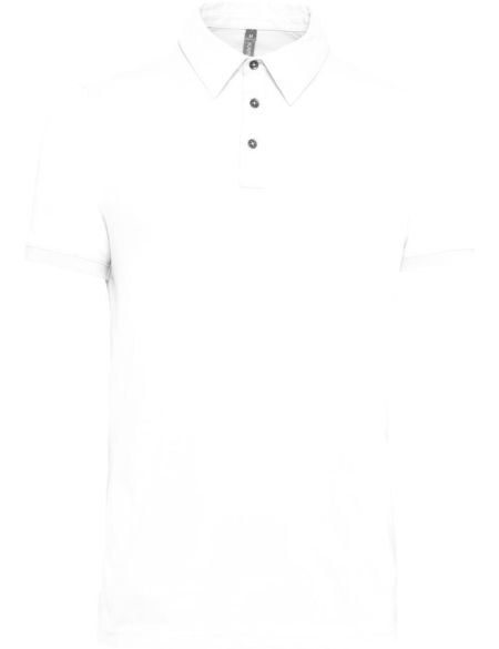 Poloshirt Herrentrikot Kariban K262 weiß