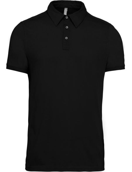 Poloshirt Herrentrikot Kariban K262 schwarz