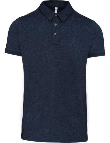 Poloshirt Herren Jersey Kariban K262 French Navy Heather