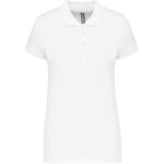 Damen-Piqué-Poloshirt Kariban K255 weiß