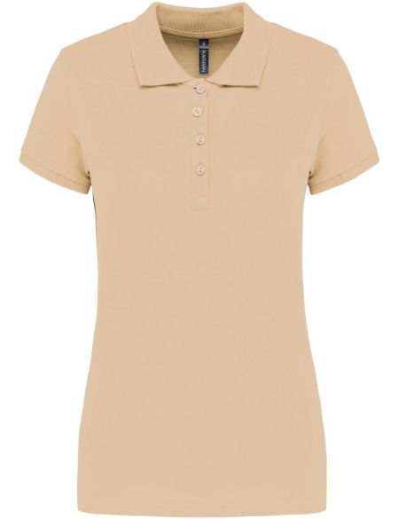 Damen-Piqué-Poloshirt Kariban K255 hellsand