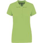 Damen-Piqué-Poloshirt Kariban K255 Limette