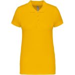 Damen-Piqué-Poloshirt Kariban K255 gelb