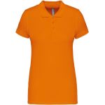 Damen-Piqué-Poloshirt Kariban K255 orange