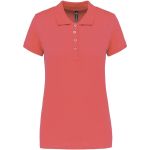 Damen-Piqué-Poloshirt Kariban K255 True Coral