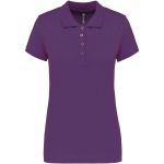 Damen-Piqué-Poloshirt Kariban K255 lila