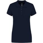 Damen-Piqué-Poloshirt Kariban K255 Marineblau