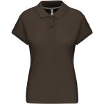 Damen-Piqué-Poloshirt Kariban K242 dunkles Khaki