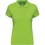Damen Piqué-Poloshirt Kariban K242 Limette