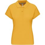 Damen-Piqué-Poloshirt Kariban K242 gelb