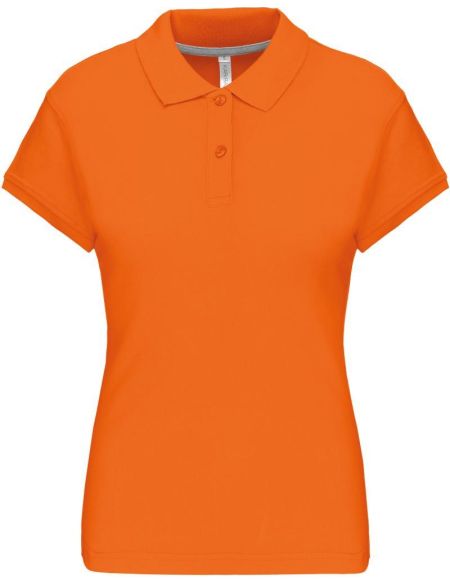 Damen Piqué-Poloshirt Kariban K242 orange