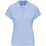 Damen-Piqué-Poloshirt Kariban K242 himmelblau