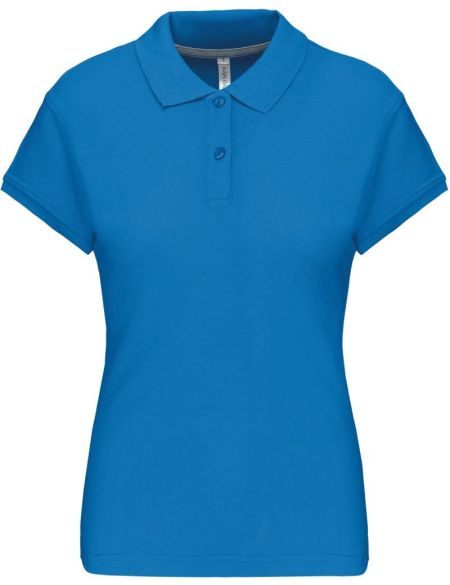 Damen-Piqué-Poloshirt Kariban K242 Tropenblau