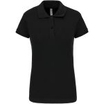 Poloshirt Damen elastisches Piqué Brooke Kariban K240 schwarz