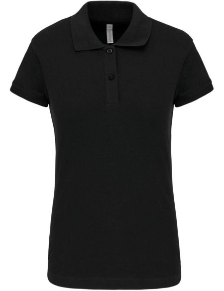 Poloshirt Damen elastisches Piqué Brooke Kariban K240 schwarz