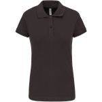 Poloshirt Damen elastisches Piqué Brooke Kariban K240 dunkelgrau