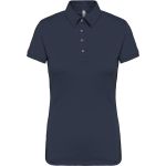 Damen-Jersey-Poloshirt Kariban K263 Marineblau