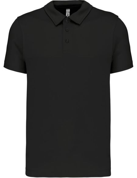Herren-Sportpoloshirt CoolPlus Kariban ProAct PA482 schwarz