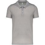 Herren-Sportpoloshirt CoolPlus Kariban ProAct PA482 grau meliert