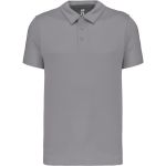 Herren-Sportpoloshirt CoolPlus Kariban ProAct PA482 feines Grau