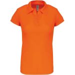 Damen-Sportpoloshirt CoolPlus Kariban ProAct PA483 orange